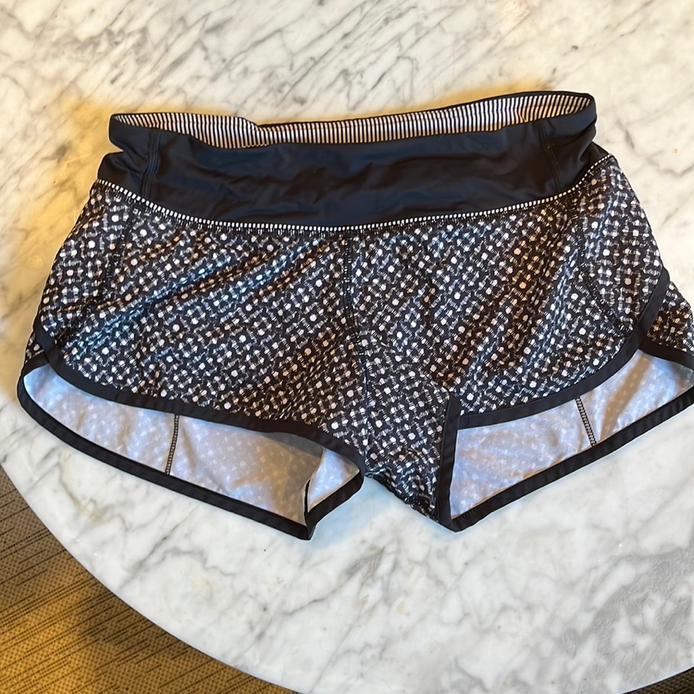 Size 4 Lululemon Lined Running Shorts